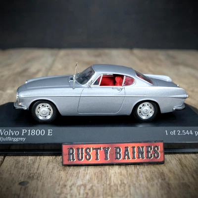 MINICHAMPS Volvo P1800 E cupé, gris metálico, 1/43 en caja Foto 1 de 4