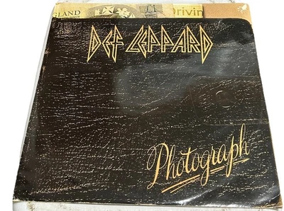 Def Leppard : Photograph UK 1984 Black Vinyl 12" Single Import RARE! - Image 1 of 4