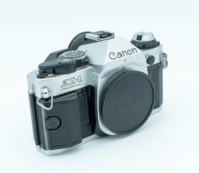 Canon AE-1 Program Analoge Spiegelreflexkamera 35mm - Guter Zustand - Bild 1 von 4