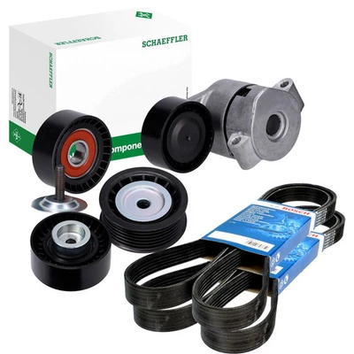 BOSCH 6PK1685 + 4PK922 Keilrippenriemen + Rollen für TOURNEO TRANSIT 2.2 TDCi - Bild 1 von 4