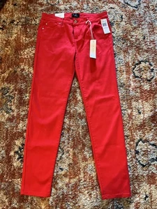 Neu Celebrity rosa rot Dare You Junior Jayden Skinny Jeans Größe 9/29 - Bild 1 von 14