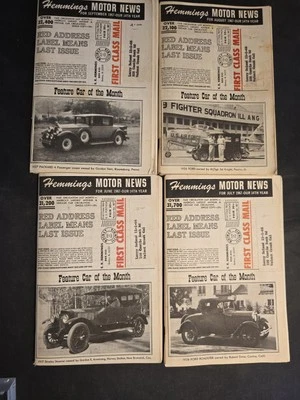 LOT OF 4 HEMMING'S MOTOR NEWS June- September 1967  - Image 1 of 4