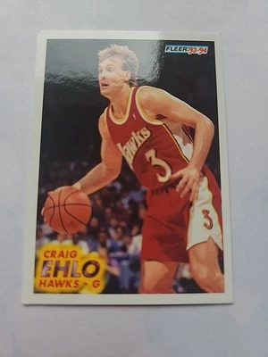1993 Fleer #242 Craig Ehlo - Atlanta Hawks - Image 1 of 2