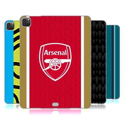 OFFICIAL ARSENAL FC 2023/24 CREST KIT SOFT GEL CASE FOR APPLE SAMSUNG KINDLE - Image 1 of 4