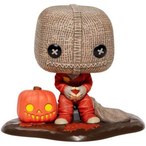 Highly Collectible Trick R Treat Sam with Pumpkin & Sack US Ex. Pop! Deluxe - Picture 1 of 3