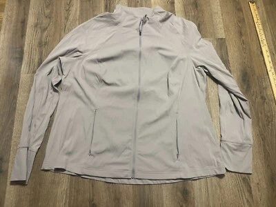 Camisa AVIA, XXXL para mujer, tostada, cremallera completa, manga larga, ropa deportiva Foto 1 de 4