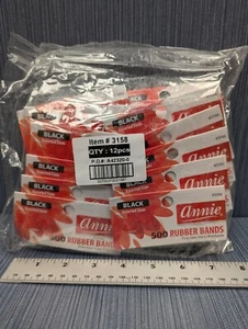 6000 x Annie Gummibänder verschiedene Größen #3158 feine Haarpflegeprodukte - Bild 1 von 3