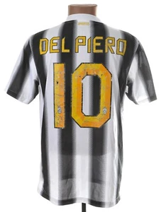 JUVENTUS 2011/2012 HOME SPECIAL FOOTBALL SHIRT NIKE M #10 DEL PIERO - Picture 1 of 9