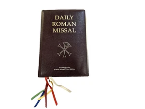 Daily Roman Missal 3rd Edition Hardcover Leather Book By Rev James Socias 2012 - Picture 1 of 13