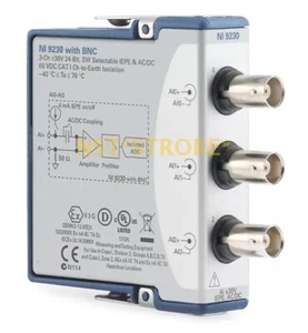 NI 9230 With BNC 3-CH C Series Sound Vibration Input Module Brand New - Picture 1 of 2