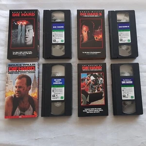 Die Hard / VHS Lot (4 Tapes) / Pre-Owned - Picture 1 of 3