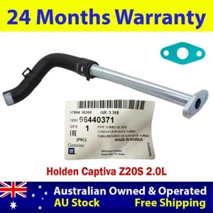 Genuine Turbo Oil Return Pipe&Hose+Gaskets For Holden Captiva Z20S 2.0L - Picture 1 of 10