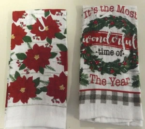 TOWELS / HAND ..KITCHEN.......HOLIDAY.....15" X 25" - Picture 1 of 3