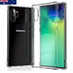 Soft Clear Bumper Case For Samsung Galaxy Note 10 Note 10+ Plus Heavy Duty - Picture 1 of 11