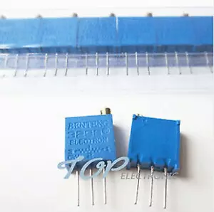 50PCS 3296W-500 3296 W 50ohm Trim Pot Trimmer Potentiometer New - Picture 1 of 1