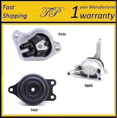 3 PCS MOTOR & TRANS MOUNT FOR 2010-2017 NISSAN ALTIMA 2.5L - Image 1 of 4