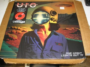 UFO - One Night Lights Out ' 77 LP new sealed Purple Pyramid red vinyl - Picture 1 of 2