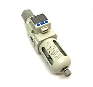 SMC AW20K-N02E3-CZA-B Digital Display Modular Filter Regulator ISE35-N-65 Switch - Picture 1 of 17