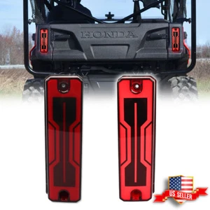 2PCS Red ATV LED Taillight Brake Lights For Honda Pioneer 520 700 1000 2014-2024 - Bild 1 von 10