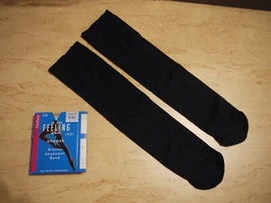 Damen Kniestrümpfe Gr. 35 - 41 Hudson Feeling Knie Opaque 40 DEN Marine - Bild 1 von 4