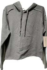 NWT Woman BCBGeneration SWEATSHIRT HOODIE Size XL Grey Long Sleeves $58.00 - Picture 1 of 4