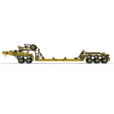A Semi-trailer With Five Fully Suspended And Sprung 2407 Bricks MOC-41089 Gift - Image 1 of 4