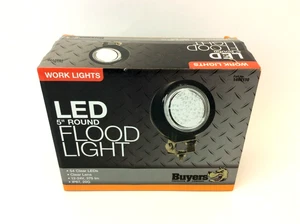 Open Box Buyers Products Company LED 5” Round Flood Light 12-24V 1492110 - Picture 1 of 3