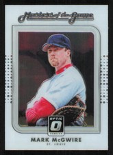 2016 Donruss Optic Masters of the Game #7 Mark McGwire