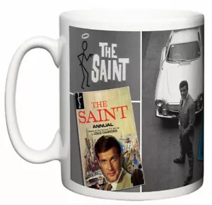 The Saint Classic UK Action Drama TV Show Roger Moore Simon Templar Coffee Mug - Picture 1 of 4
