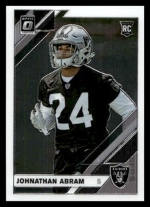 2019 Donruss Optic #111 Johnathan Abram Rookie Raiders