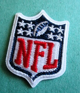 Logotipo de fútbol americano de la NFL - Nuevo parche bordado para planchar 11/2 x 1" - Imagen 1 de 1