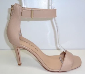 Antonio Melani Size 10 M HAMILTON Biege Leather Dress Sandals New Womens Shoes - Picture 1 of 12