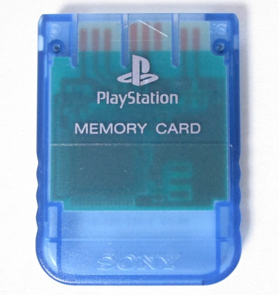 Sony Playstation 1 PS1 Official Memory Card SCPH-1020 Pick Your Color - Image 1 of 1