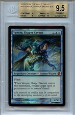 MTG Venser Shaper Savant  BGS 9.5 FTV Twenty Magic Mystic Foil  Amricons 8715