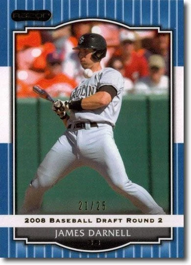 James Darnell 2008 Razor BLUE Rookie SP RC #/25 - Image 1 of 1