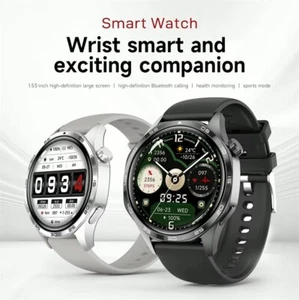 Reloj Inteligente Hombre AMOLED HD GPS NFC Bluetooth Llamada Frecuencia Cardíaca 2025 Nuevo GT5 Pro - Imagen 1 de 28