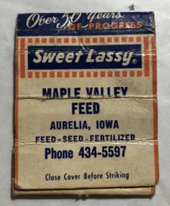 Sweet Lassy Matchbook Cover (No Matches) (A1) - Picture 1 of 2