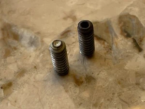 1950s Gibson Wraparound Bridge Original Intonation Screws – Vintage Set of 2 - Picture 1 of 2