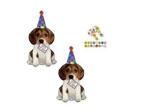 (2) Puppy Dog 41'' Balloons Birthday Party Decorations Supplies - Picture 1 of 1