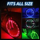 Attractive LED Bicycle Spoke Lights 2 Tire Pack Wheel Lights for Safety