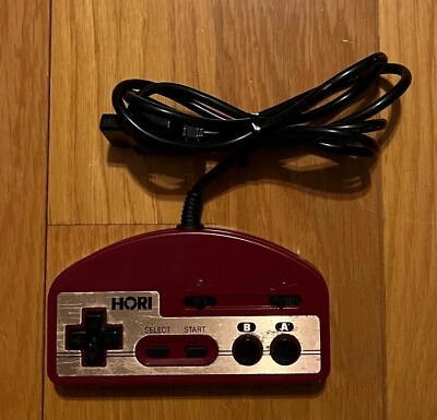 Famicom Hori Commander Gamepad Model HJ-10 Turbo Controller Red - Image 1 of 2
