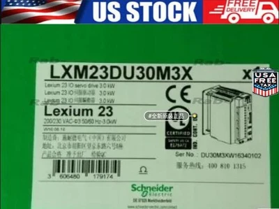 Schneider LXM23DU30M3X Neu im Karton 1 Stück Kostenloser schneller Versand - Bild 1 von 2