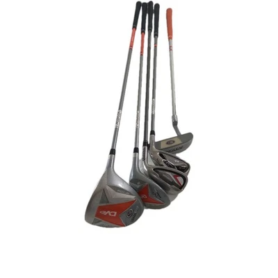  US Kids WT 20s: Driver 19*, Hybrid 29*, Putter, P club; & Taylor Made phenom S  - Image 1 of 4