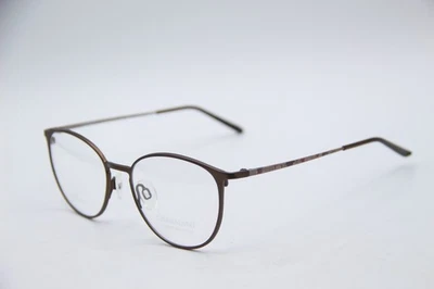 NOVO CHARMANT TITANIUM PERFECTION CH12152 BR MARROM AUTÊNTICO ÓCULOS 51-17 - Imagem 1 de 4