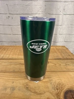 New New York Jets NFL Travel Tumbler 20oz Stainless Steel - Image 1 of 4