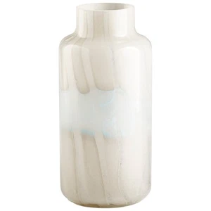 Cyan Design Large Lucerne Vase, Tan/Aqua - 11078 - Picture 1 of 1