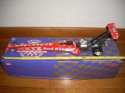 Action Racing Platinum Series Kenny Bernstein 1:24 Budweiser NHRA 1998 Dragster. - Image 1 of 4