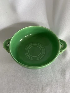 Vintage Fiesta *Light Green* Cream Soup Bowl "Very Nice" - Picture 1 of 9