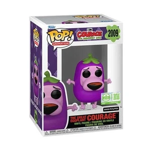 Courage the Cowardly Dog Eggplant EE Exclusive Ltd 5000 pcs Funko Pop! #2009 - Picture 1 of 2