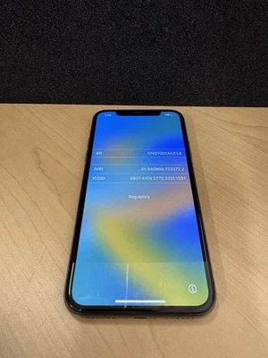 Apple iPhone X 64GB, AT&T **FOR PARTS** READ DESCRIPTION - Image 1 of 4